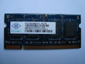 Памет за лаптоп DDR2 512MB PC2-5300 Nanya